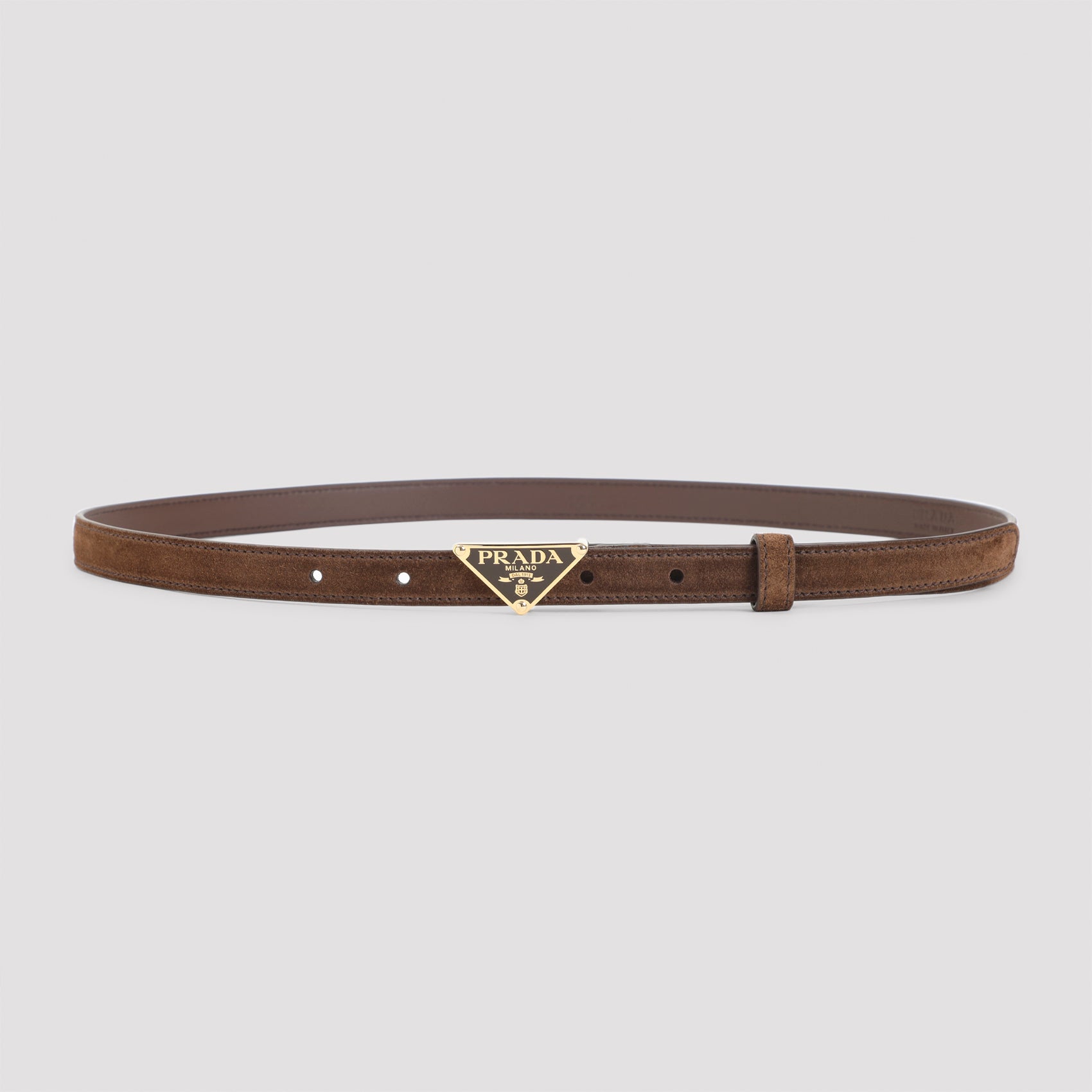 PRADA 100% Leather Belt - Men's Fashion Accessory