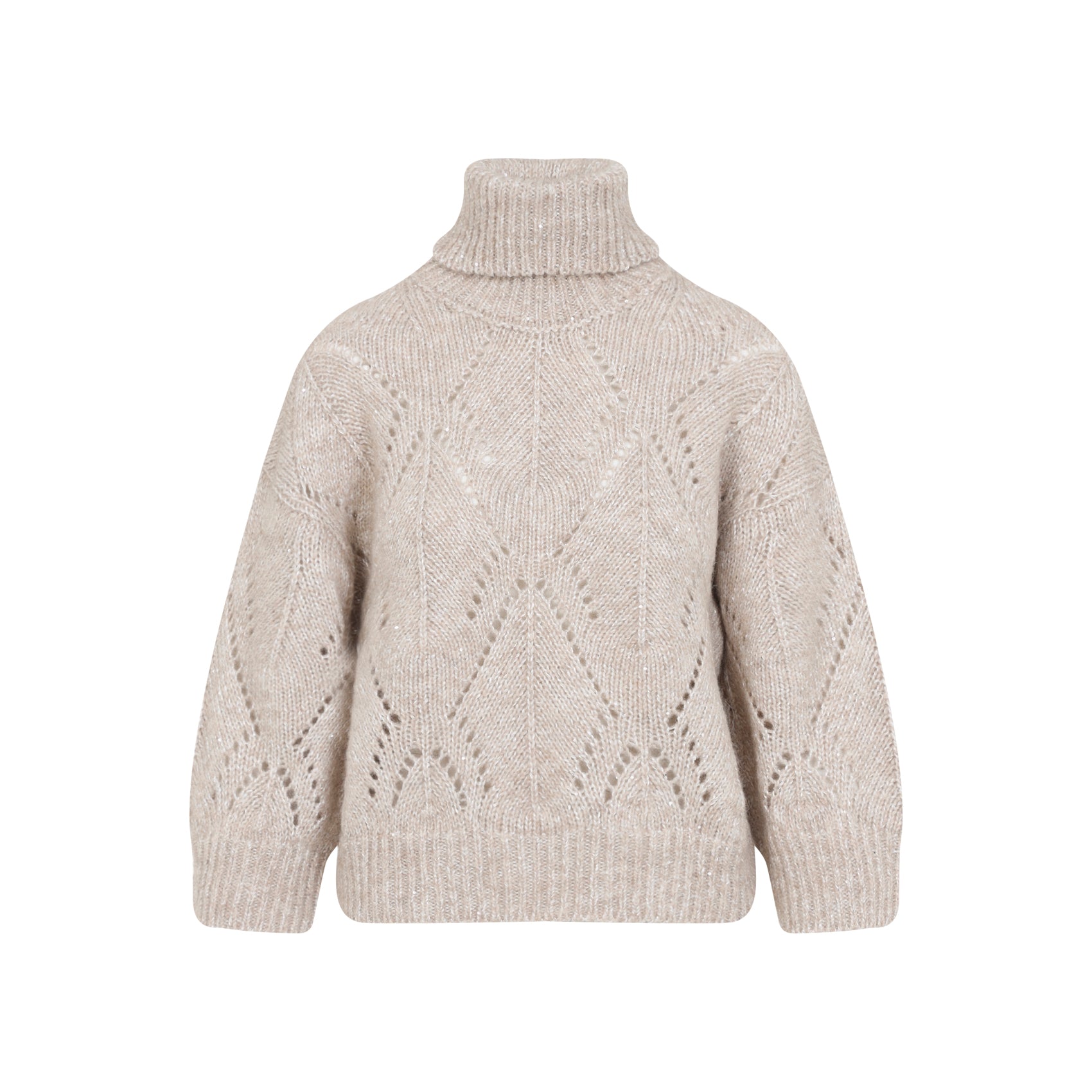 PESERICO Alpaca Turtle Neck Pullover for Men - Fall/Winter 2025