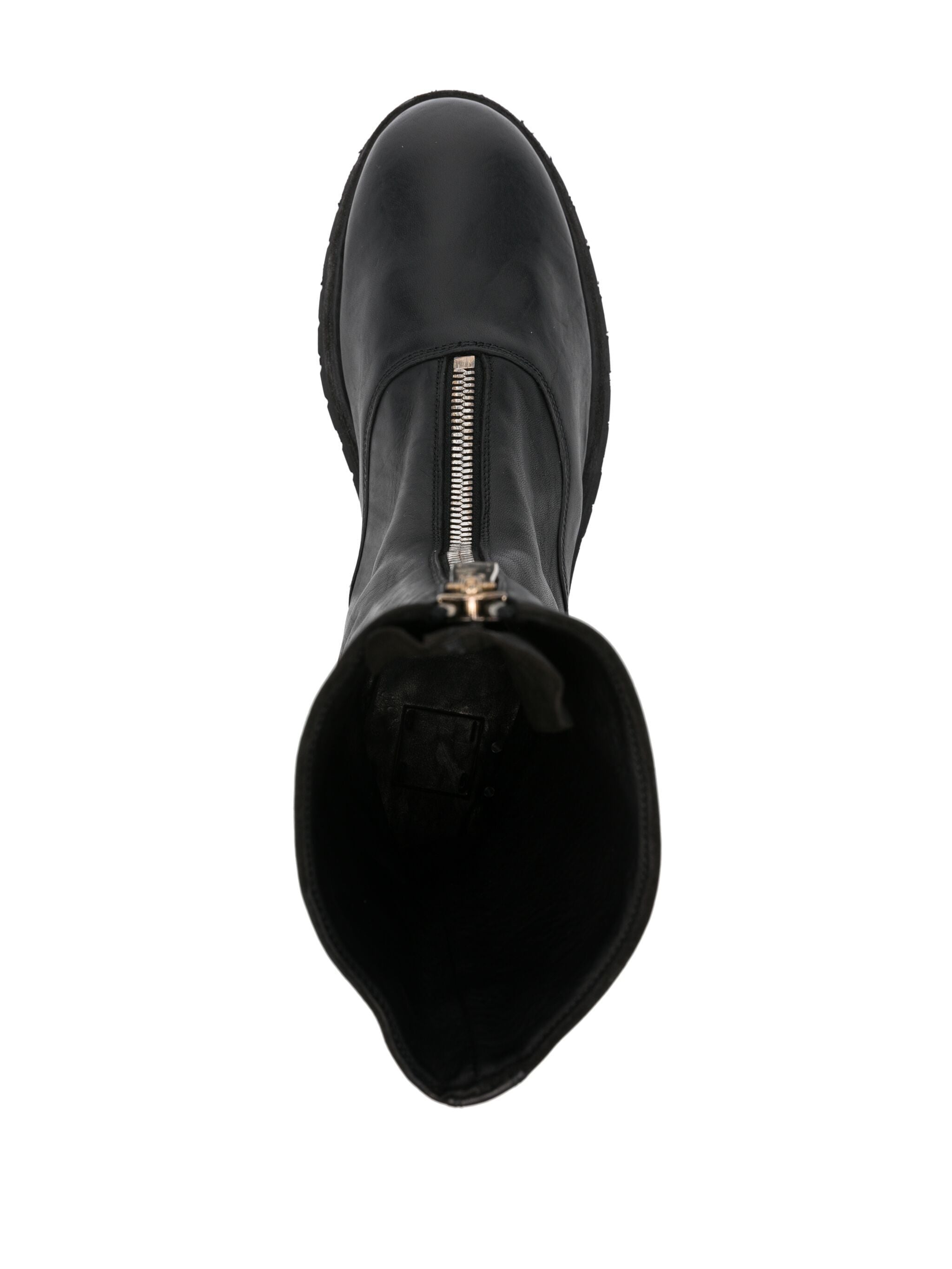 GUIDI Front Zip Army Boots for Men