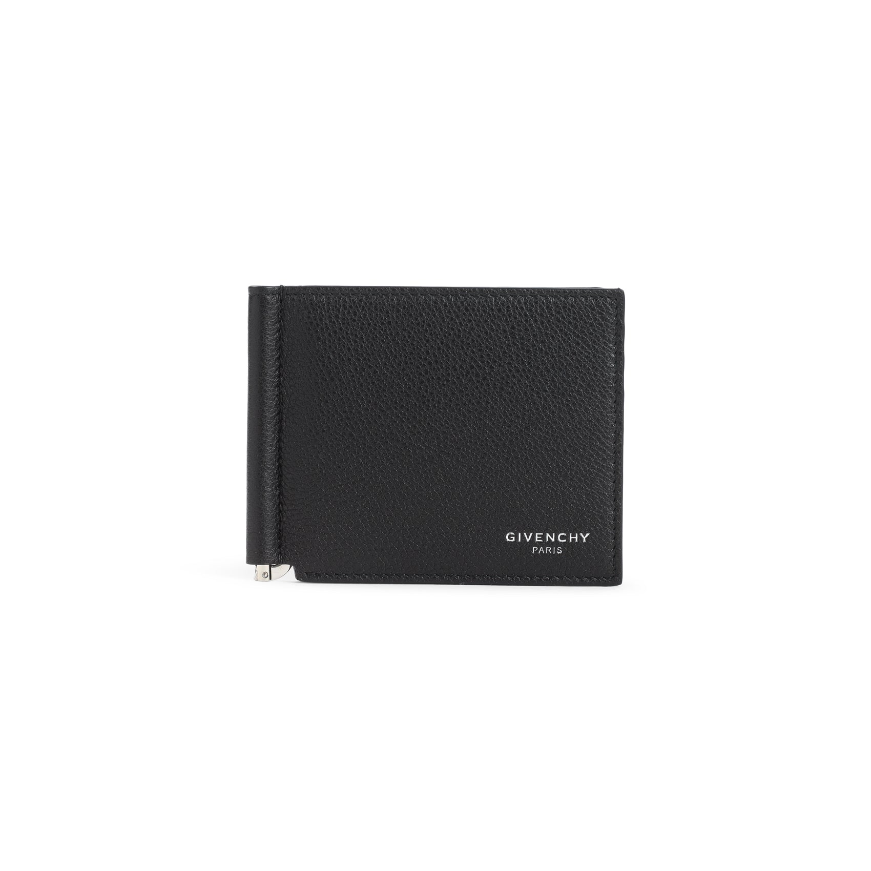 GIVENCHY Men's Mini Leather Wallet with Bill Clip
