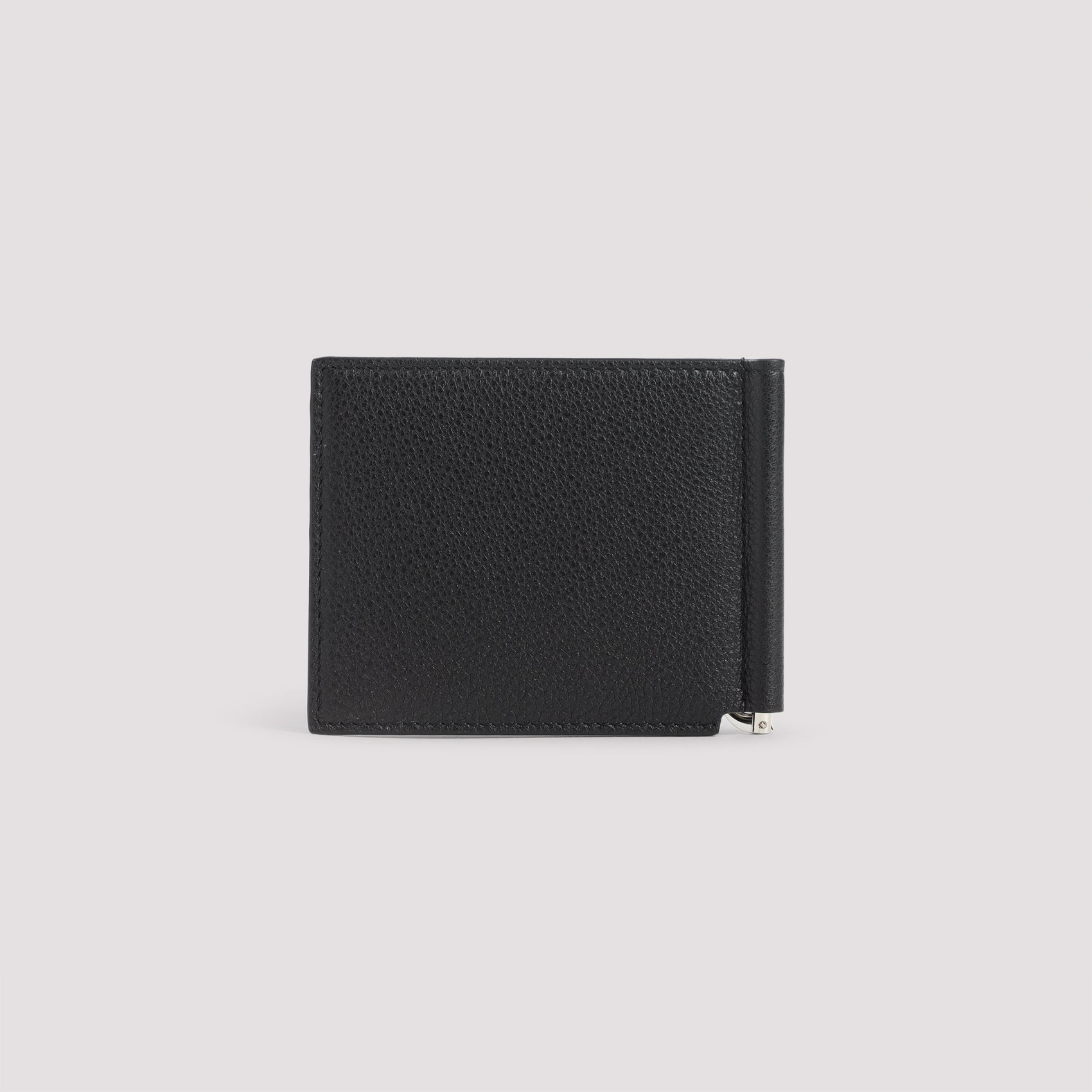 GIVENCHY Men's Mini Leather Wallet with Bill Clip