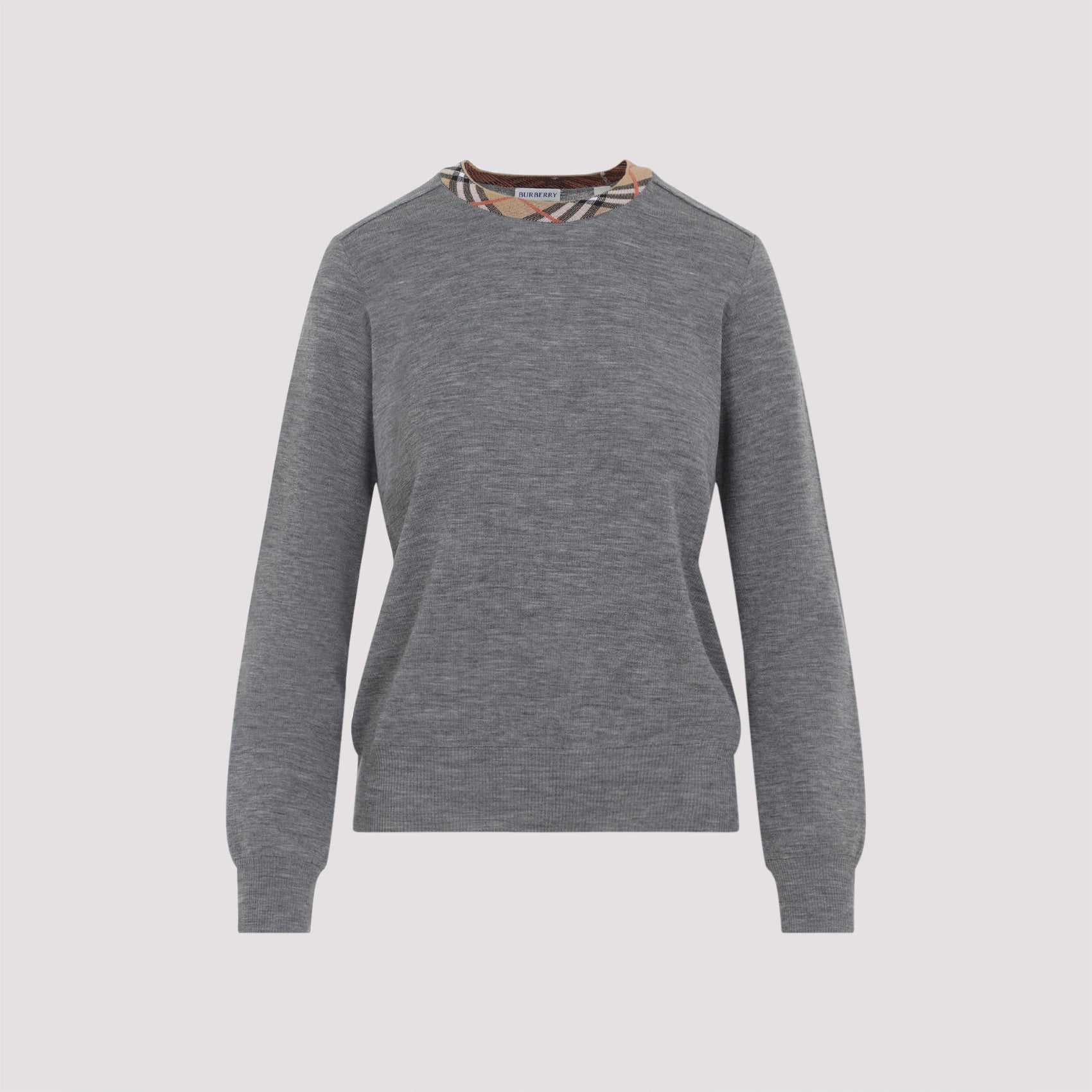 BURBERRY Men's 100% Wool Pullover Sweater