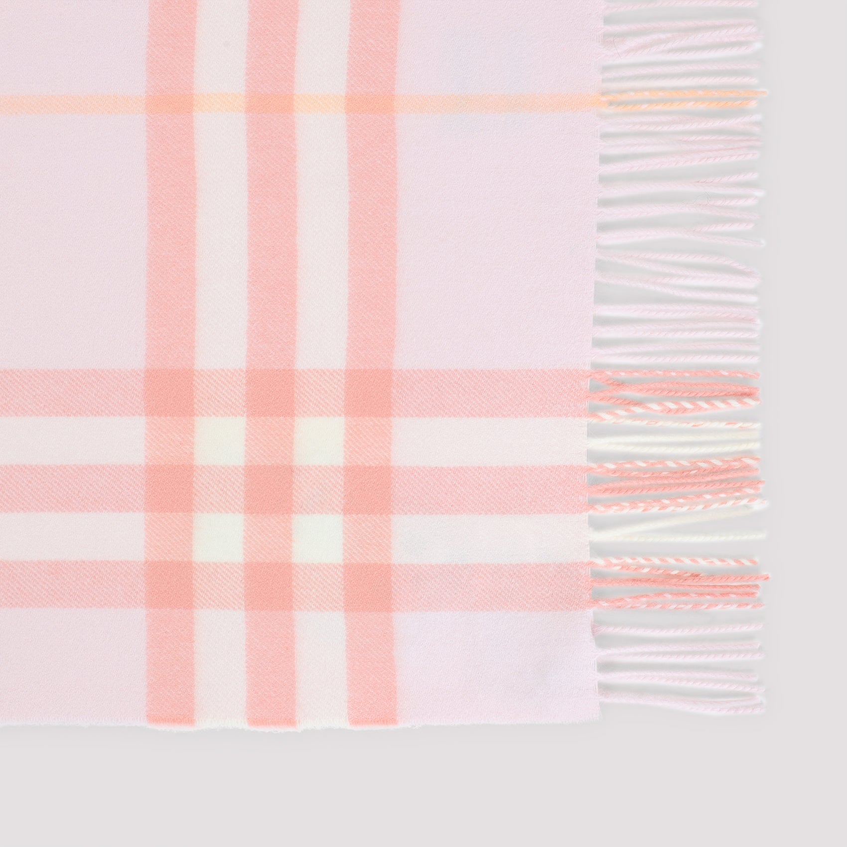 BURBERRY Giant Check Cashmere Scarf - 168cm x 30cm