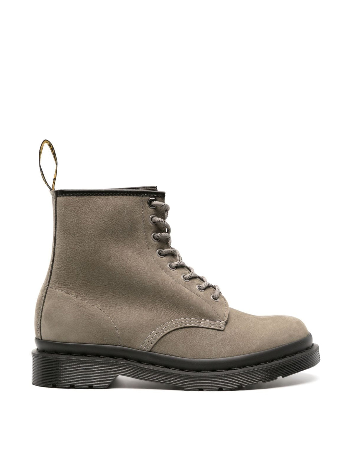 DR. MARTENS Milled Nubuck Waterproof Combat Boots