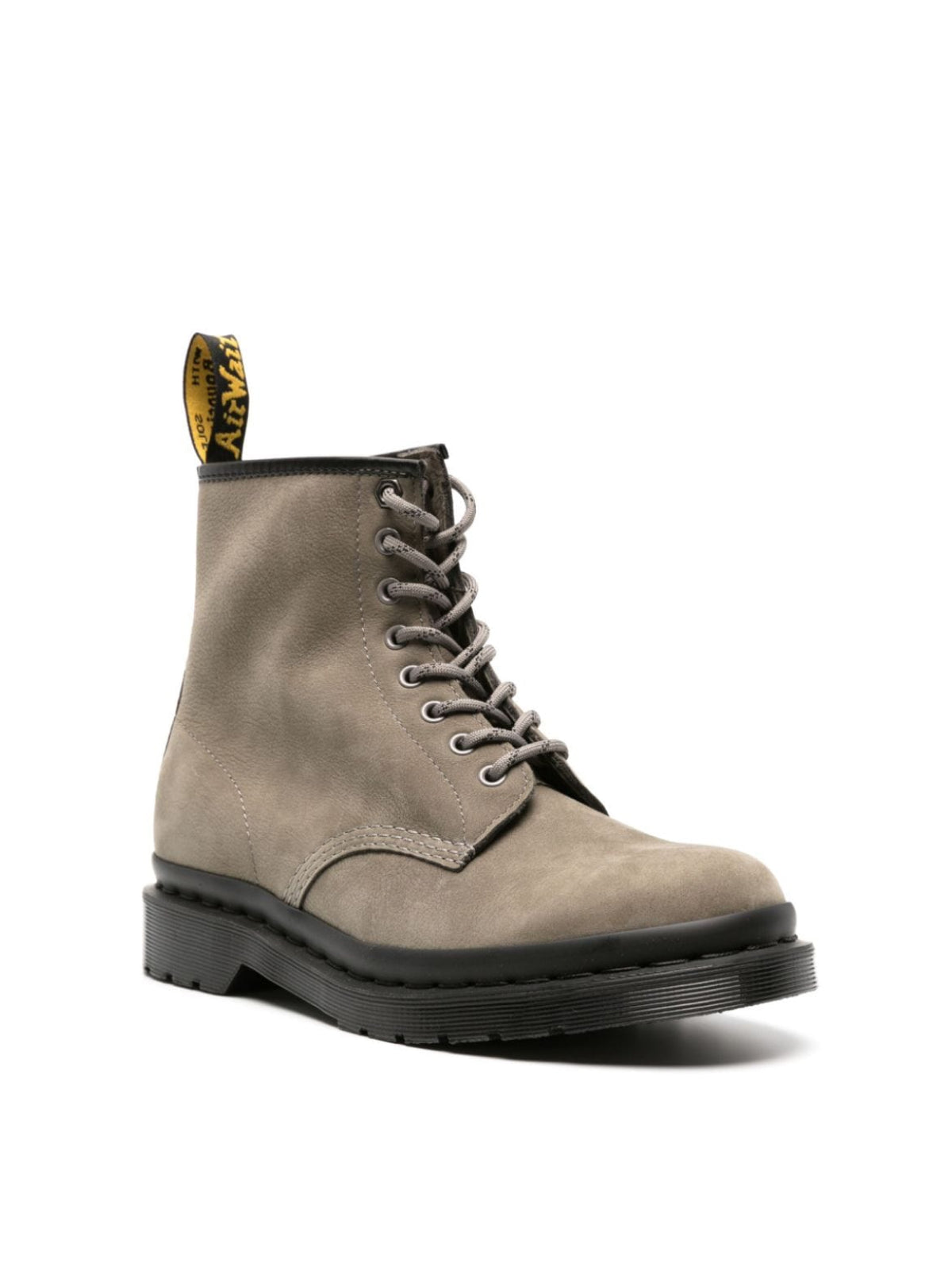 DR. MARTENS Milled Nubuck Waterproof Combat Boots