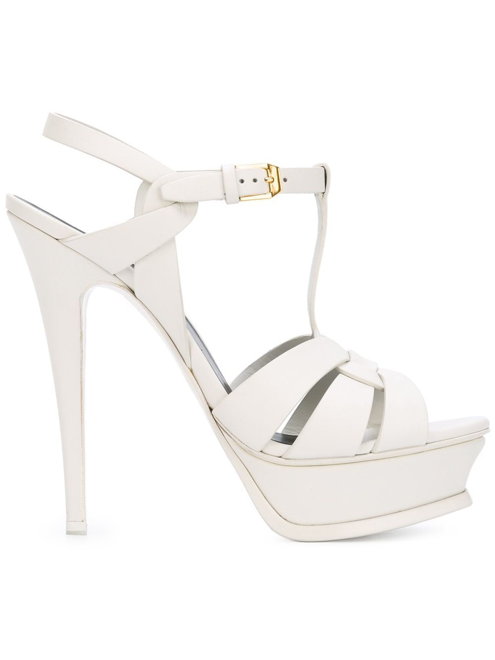 SAINT LAURENT Women's Platform Tribute Sandals