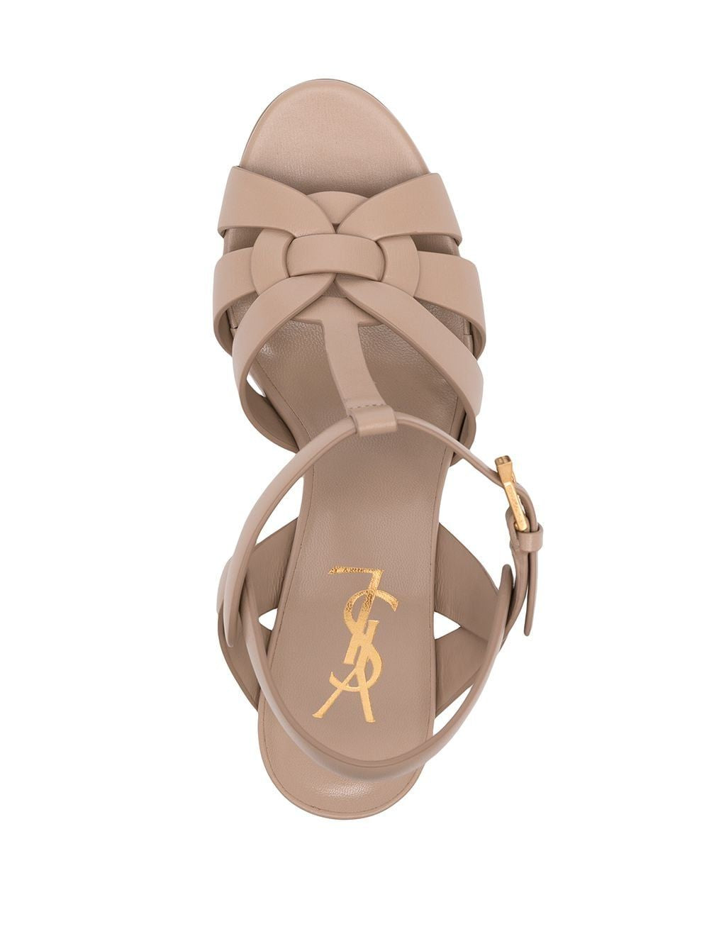 SAINT LAURENT Elevated Platform Sandals 75mm