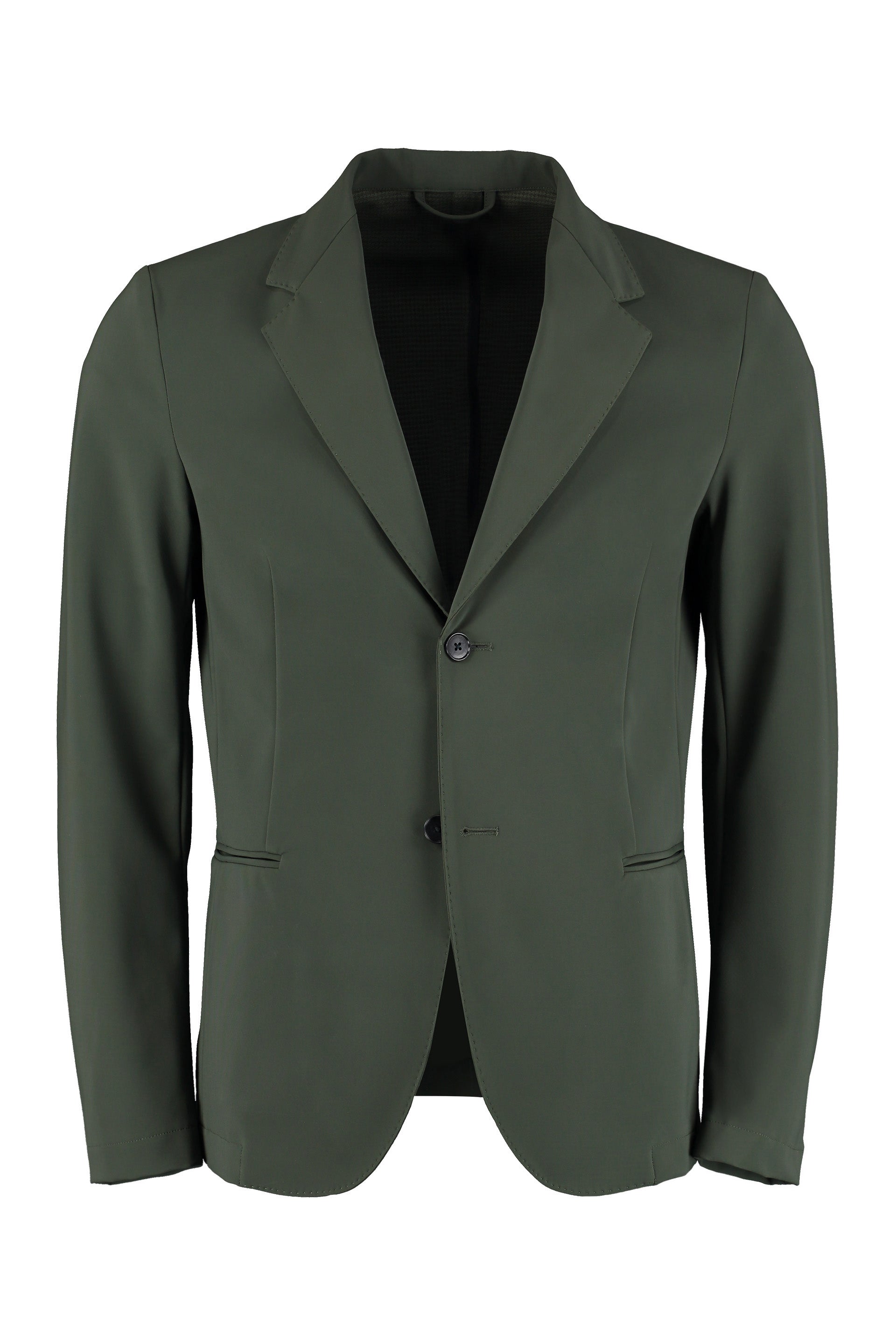 THE (ALPHABET) Sleek Single-Breasted Two-Button Jacket