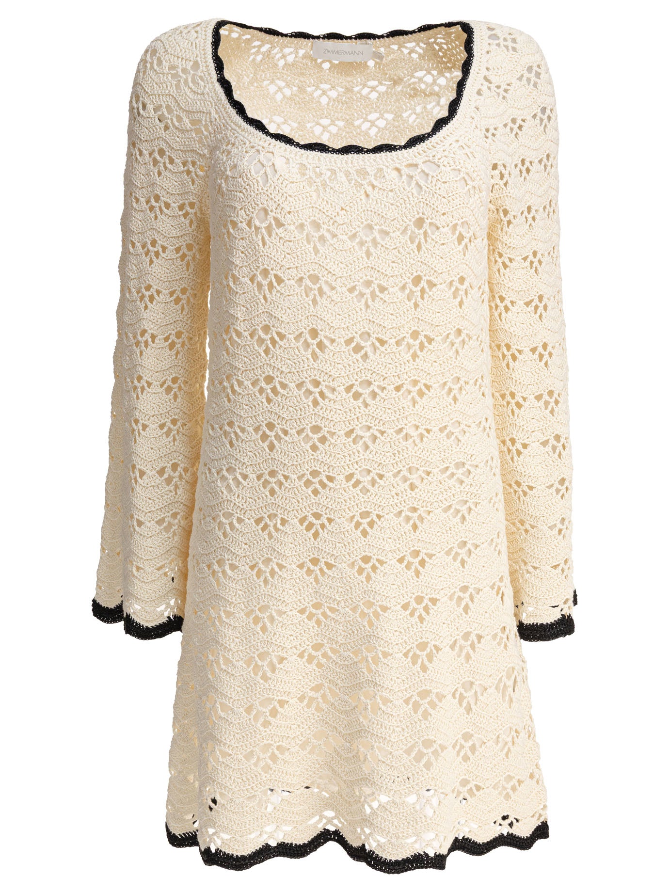 ZIMMERMANN Rhiannon Mini Crochet Dress