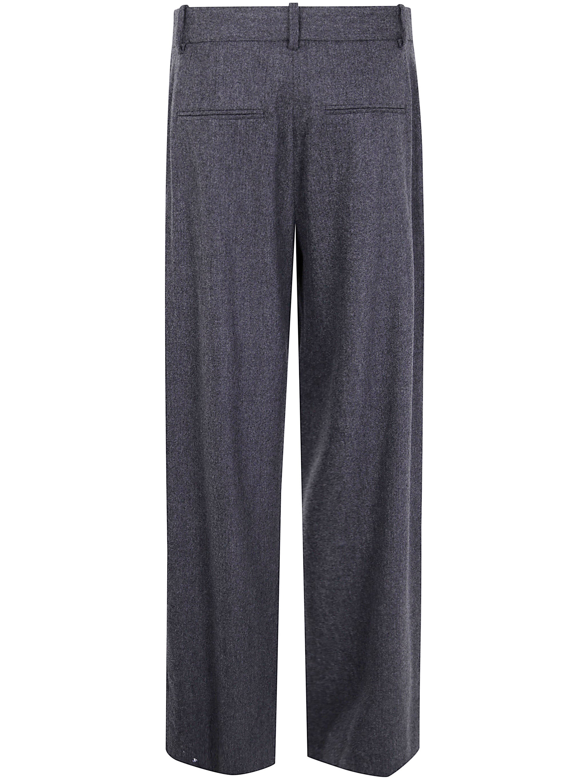 KHAITE Fluid Wide-Leg Trousers Size 04