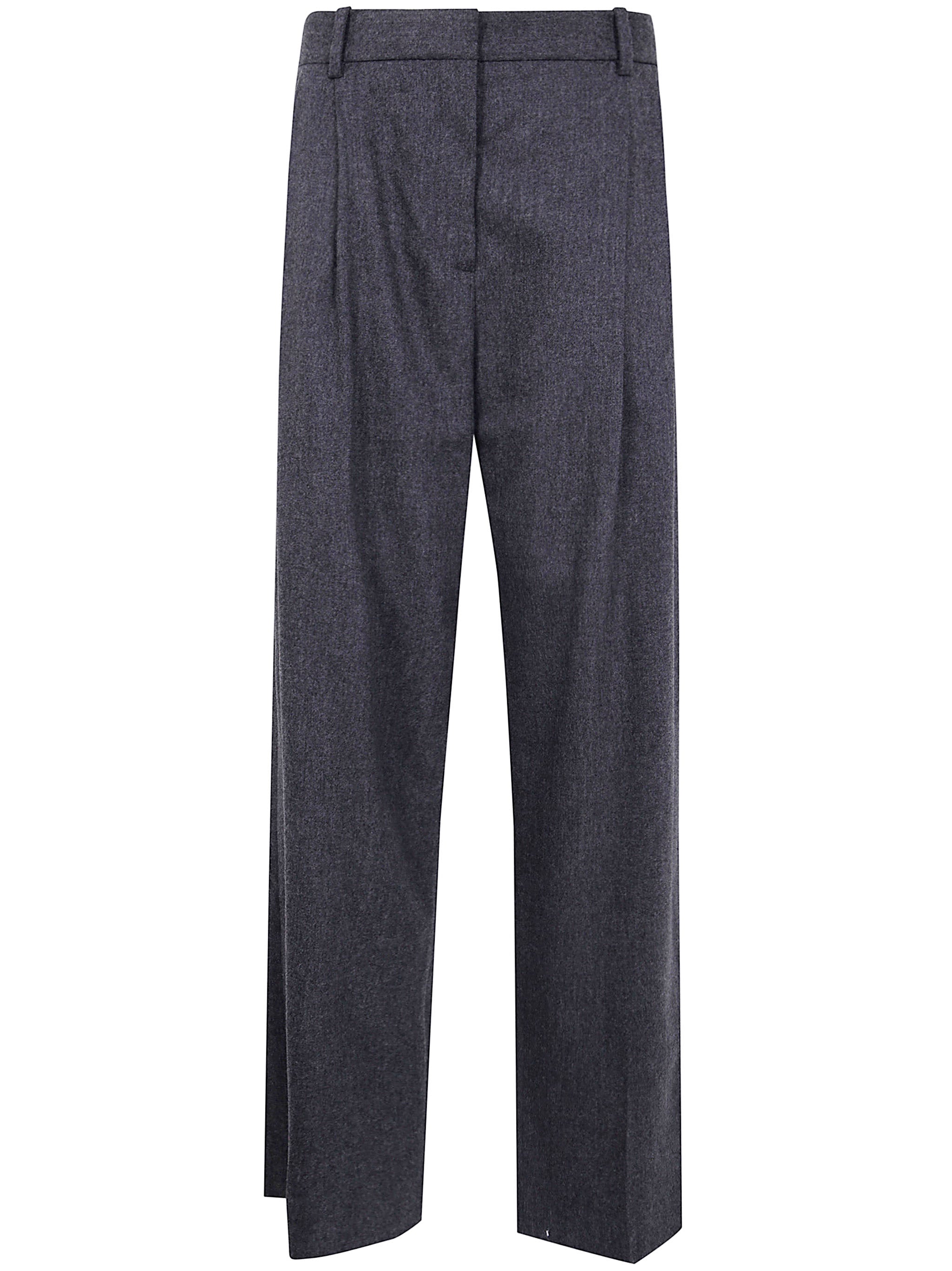 KHAITE Fluid Wide-Leg Trousers Size 04