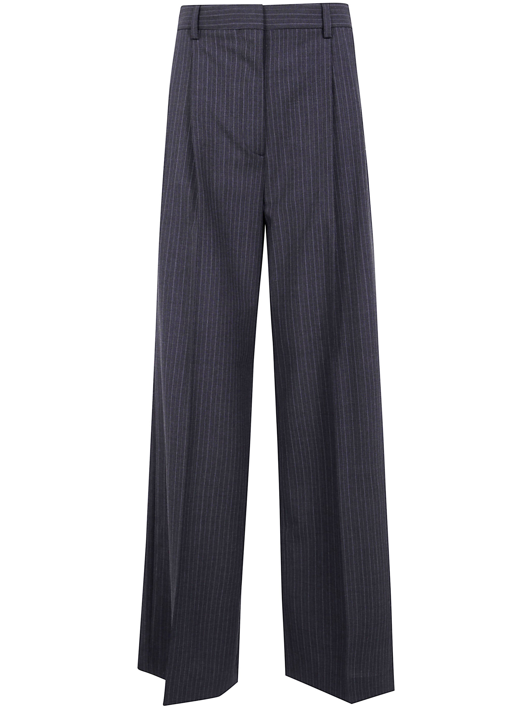 FILIPPA K Darcey Pinstripe Trousers - Women's Fit