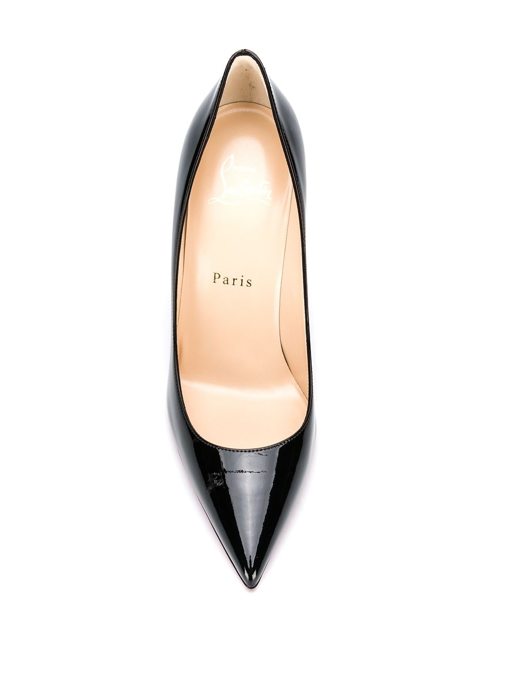 CHRISTIAN LOUBOUTIN Elegant Patent Leather Pump Shoes for Women