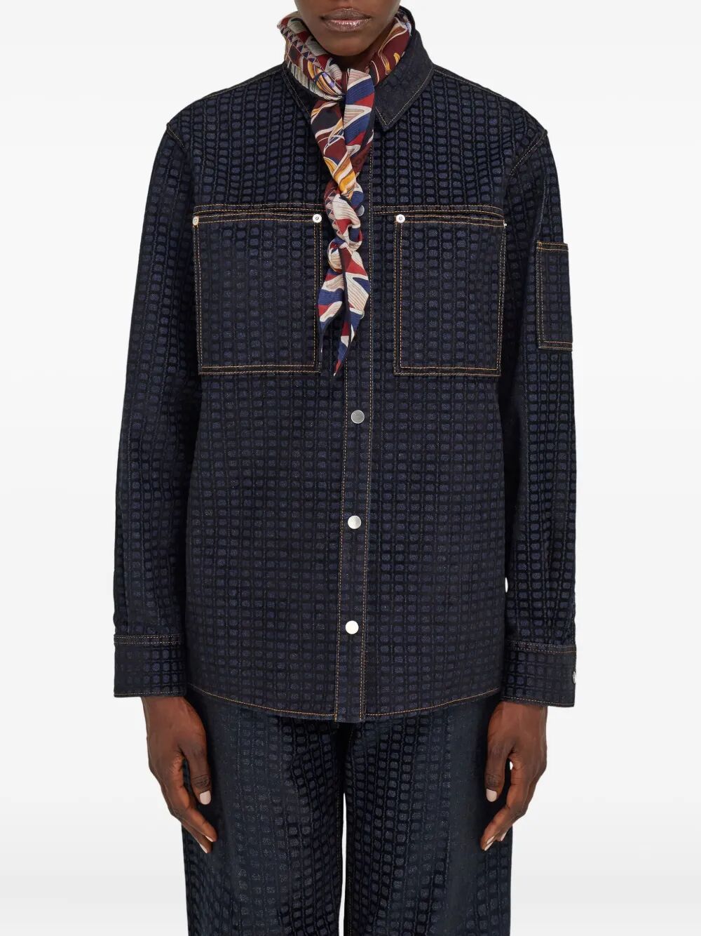 Ferragamo Wool Bandeau Scarf