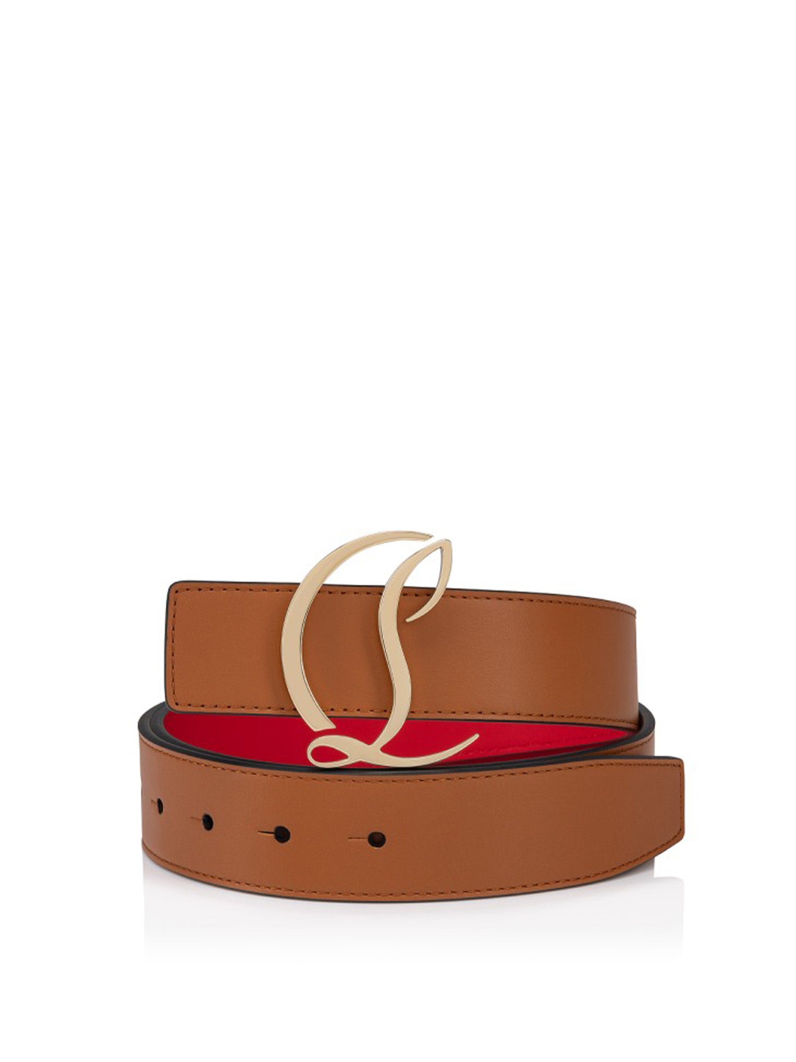 CHRISTIAN LOUBOUTIN 100% Leather Women's Belt