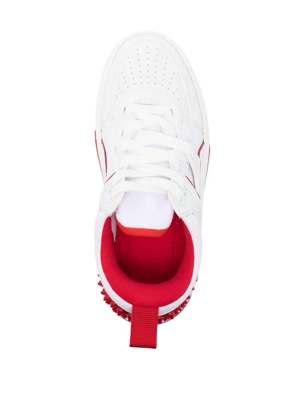 CHRISTIAN LOUBOUTIN Leather Graphic Sneaker for Women