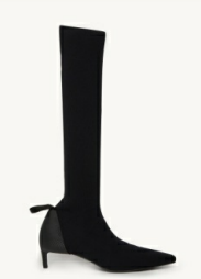 COURREGÈS Chic Fabric Ankle Boots for Women