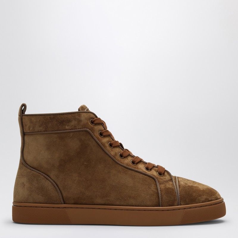 CHRISTIAN LOUBOUTIN High-Top Suede Sneakers for Men