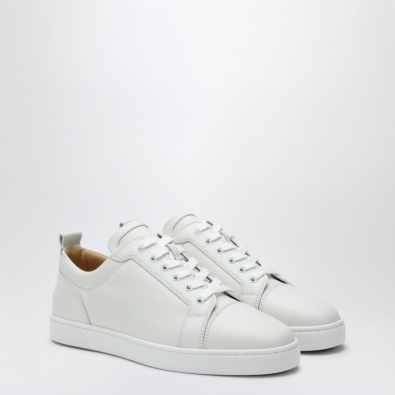 CHRISTIAN LOUBOUTIN Men's Low Leather Sneakers - Louis Junior Style