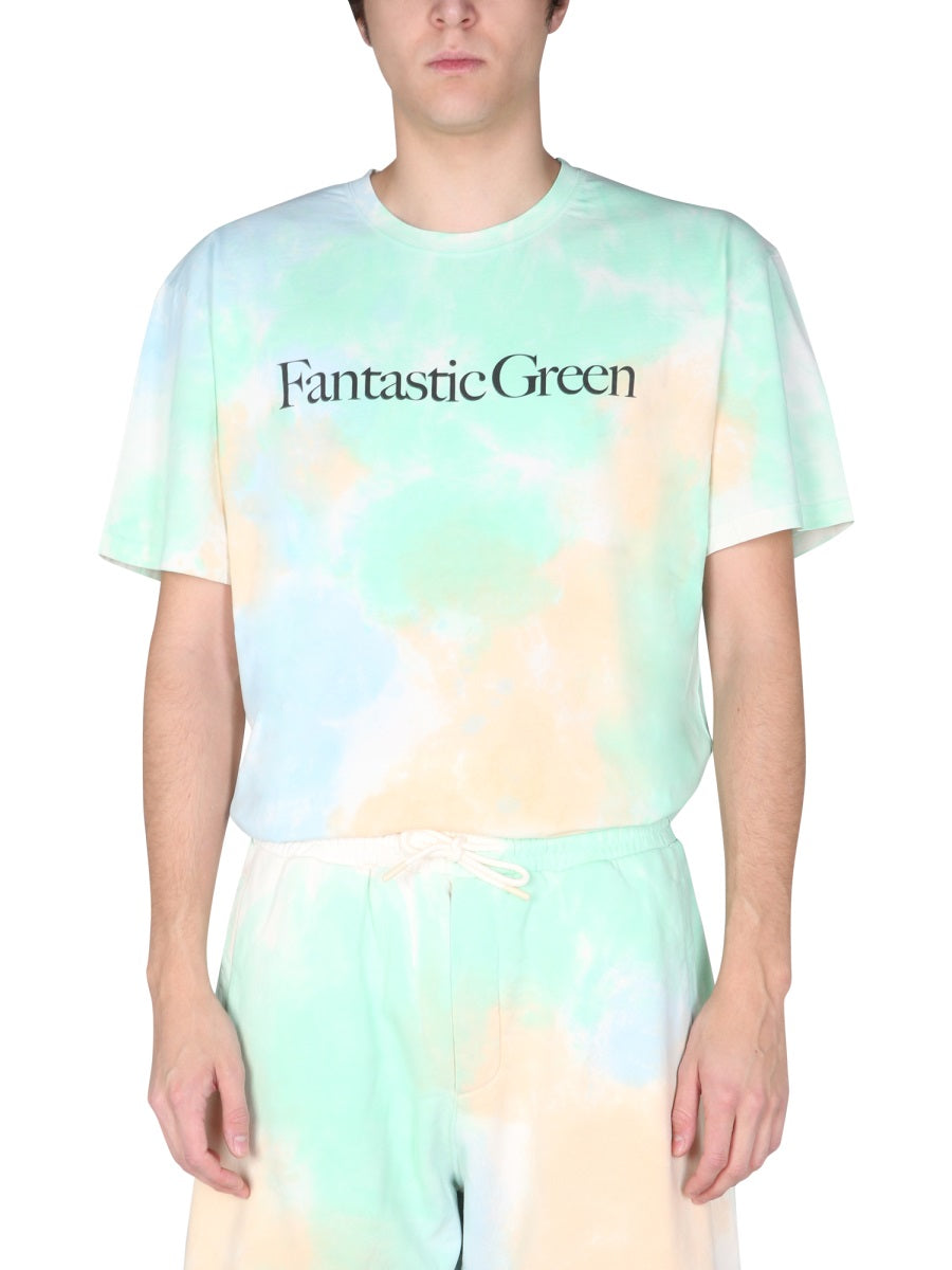 MSGM Fantastic Crew Neck Mini T-Shirt for Men