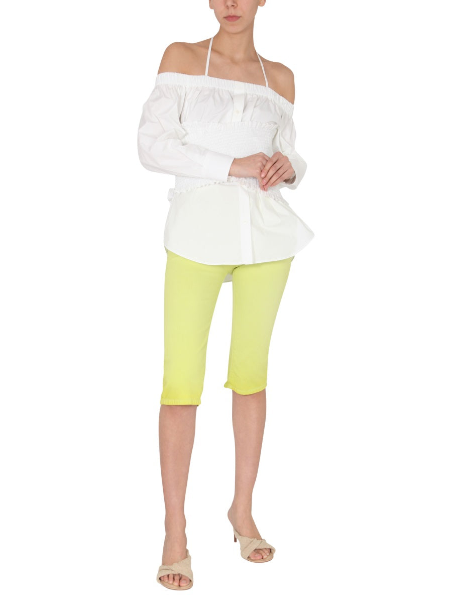 MSGM Slim Fit Mini Jeans