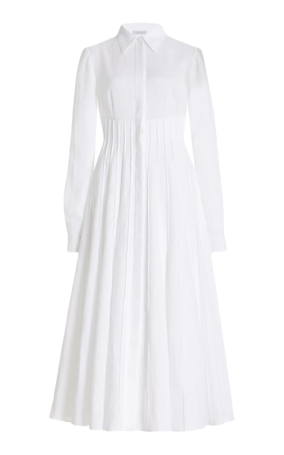 GABRIELA HEARST Pleated Mini Dress