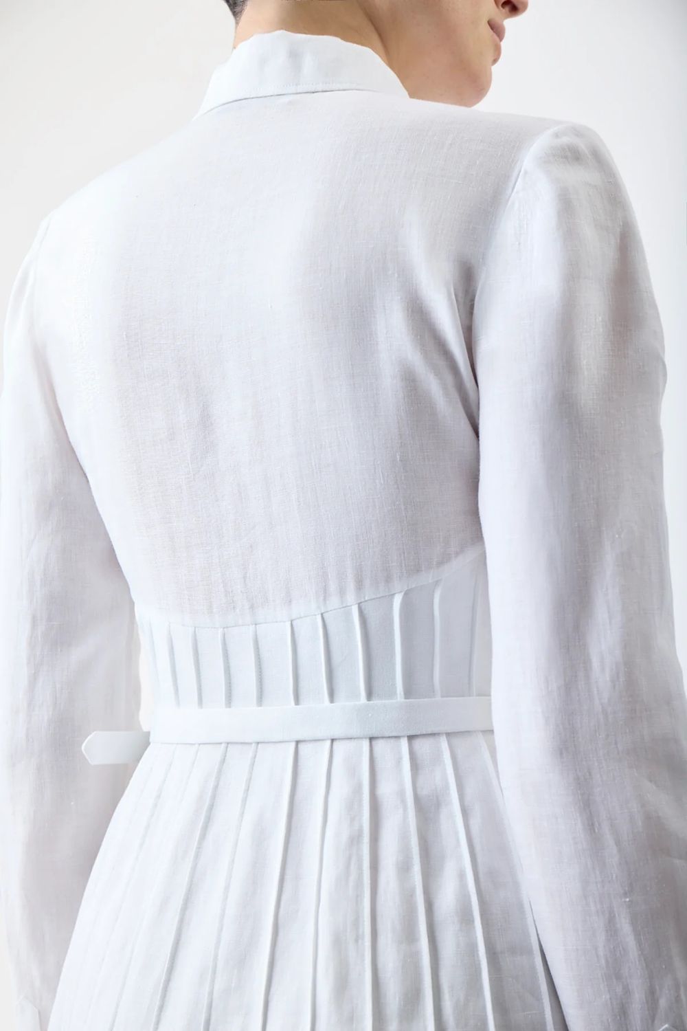 GABRIELA HEARST Pleated Mini Dress
