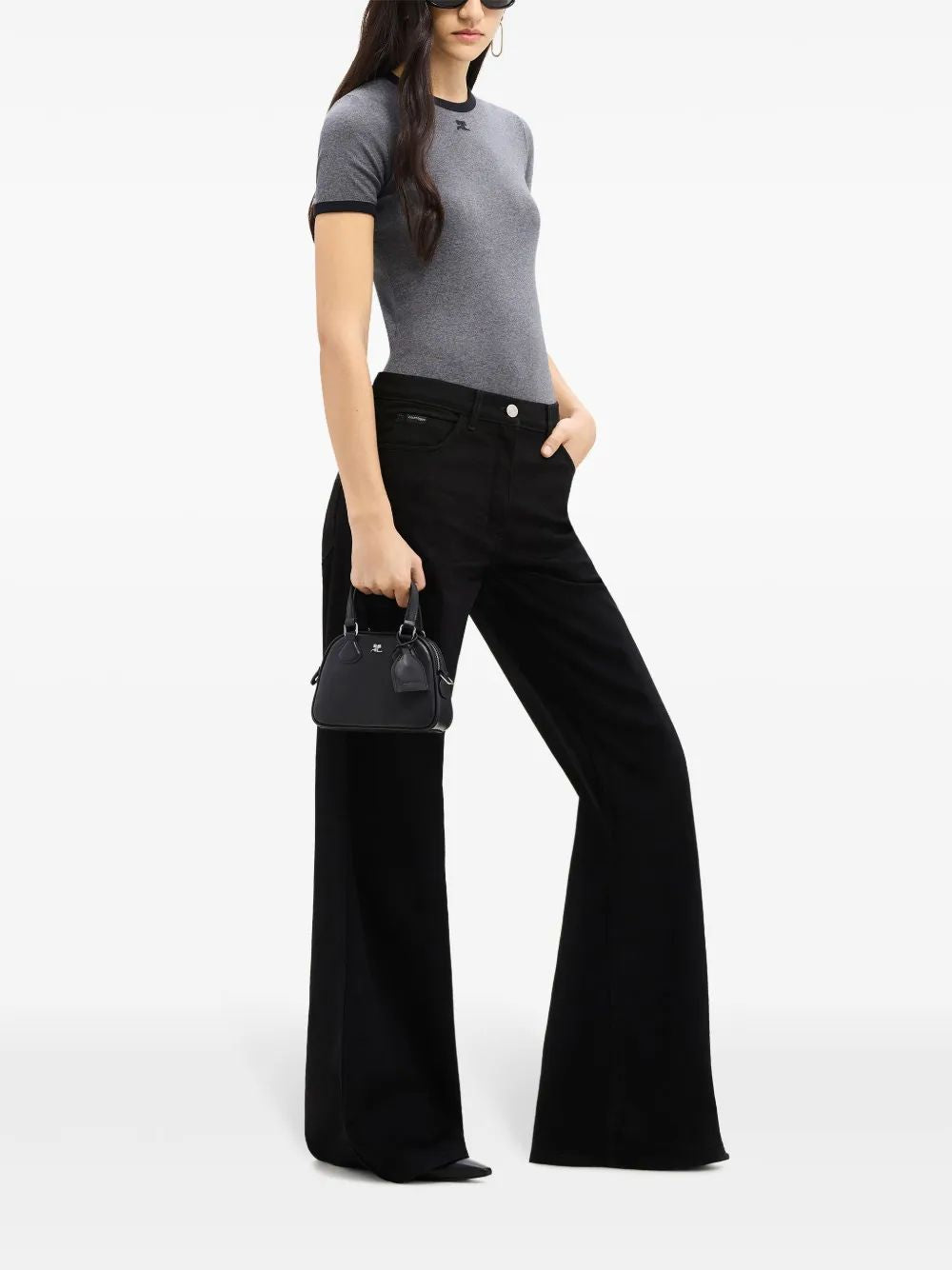 COURREGÈS Mini Bowling Handbag