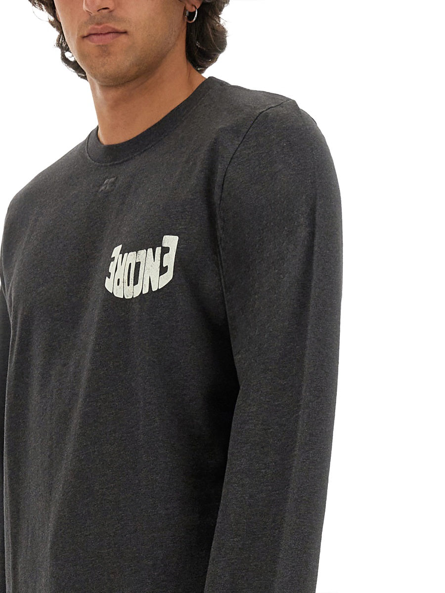 COURREGÈS Logo T-Shirt - Regular Fit (Size L)