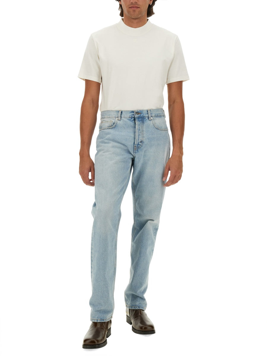 COURREGÈS Logo T-Shirt for Men - Size L