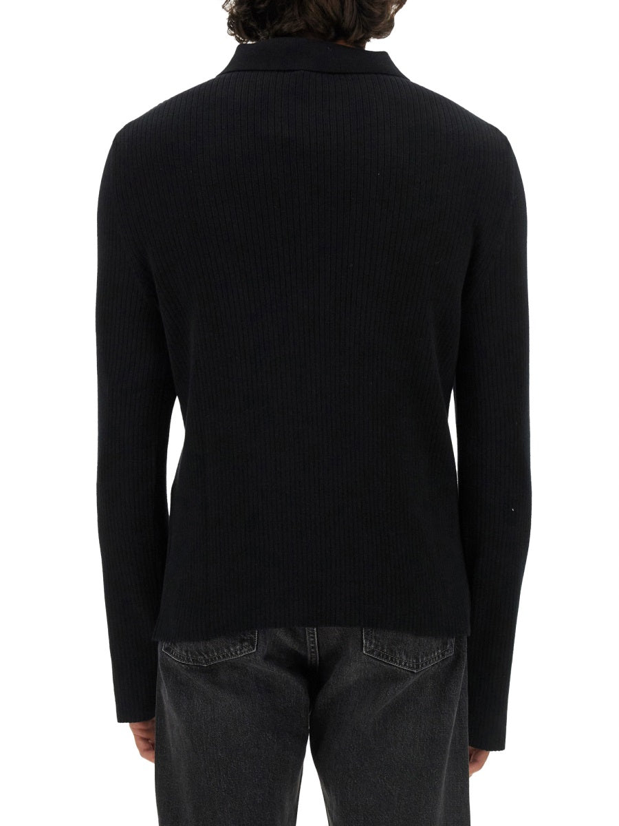 COURREGÈS Slim Fit Logo Polo - Size L