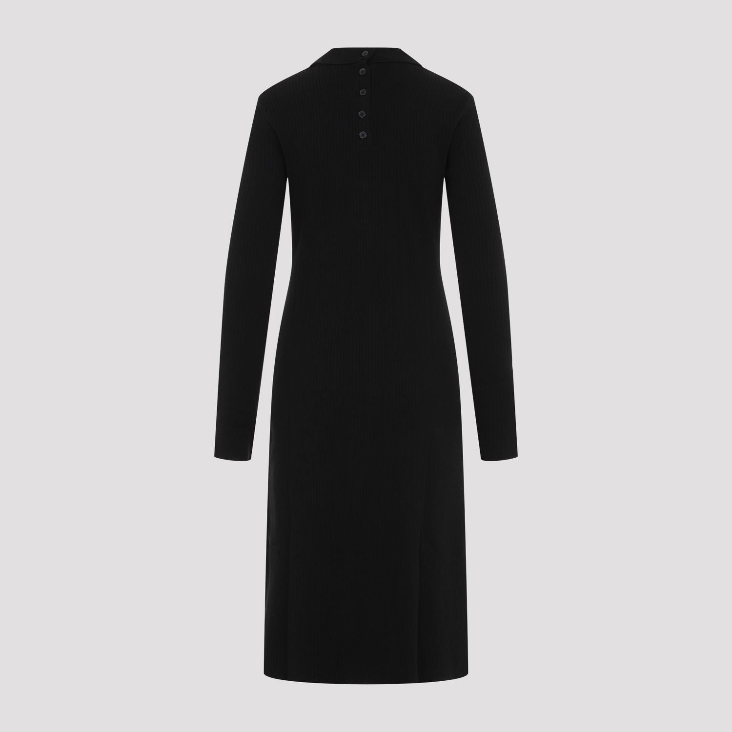 COURREGÈS Multi Buttons Midi Dress