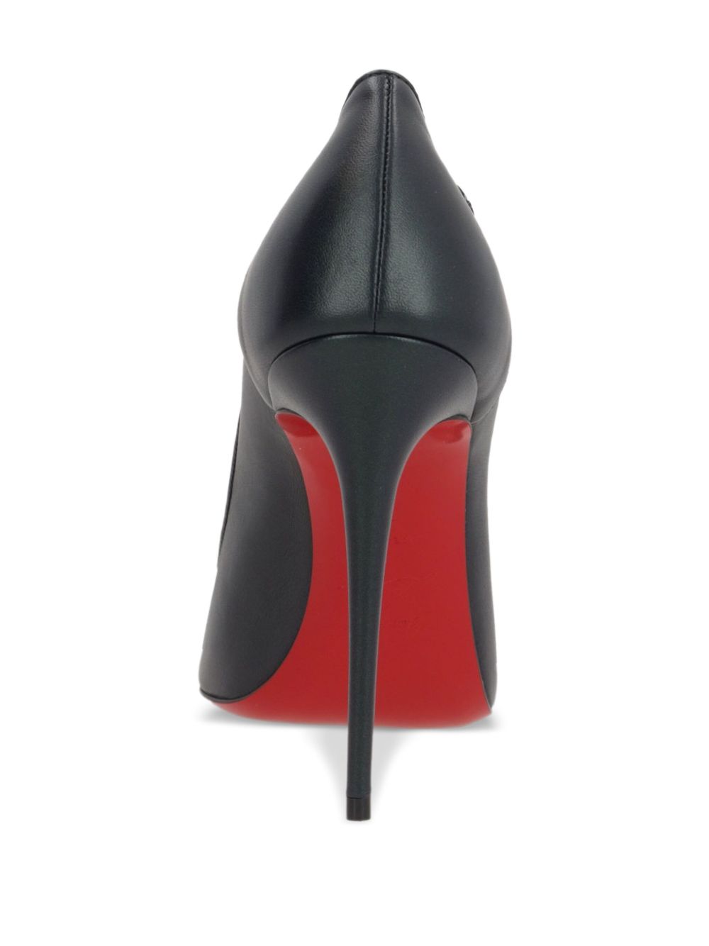 CHRISTIAN LOUBOUTIN Elegant Sporty Kate Leather Pumps - 100 mm Heel