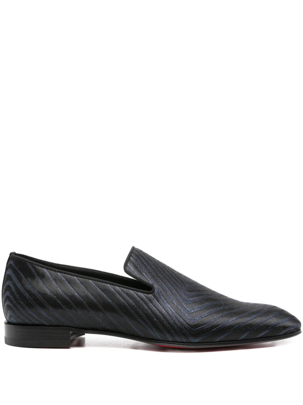 CHRISTIAN LOUBOUTIN Flat Slip-On Shoes for Men - Geometric Pattern