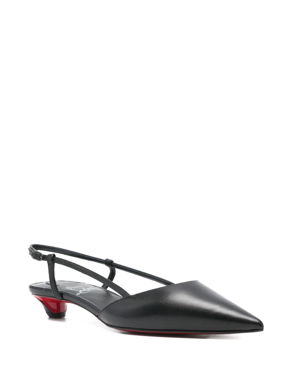 CHRISTIAN LOUBOUTIN Miss Z Leather Pumps