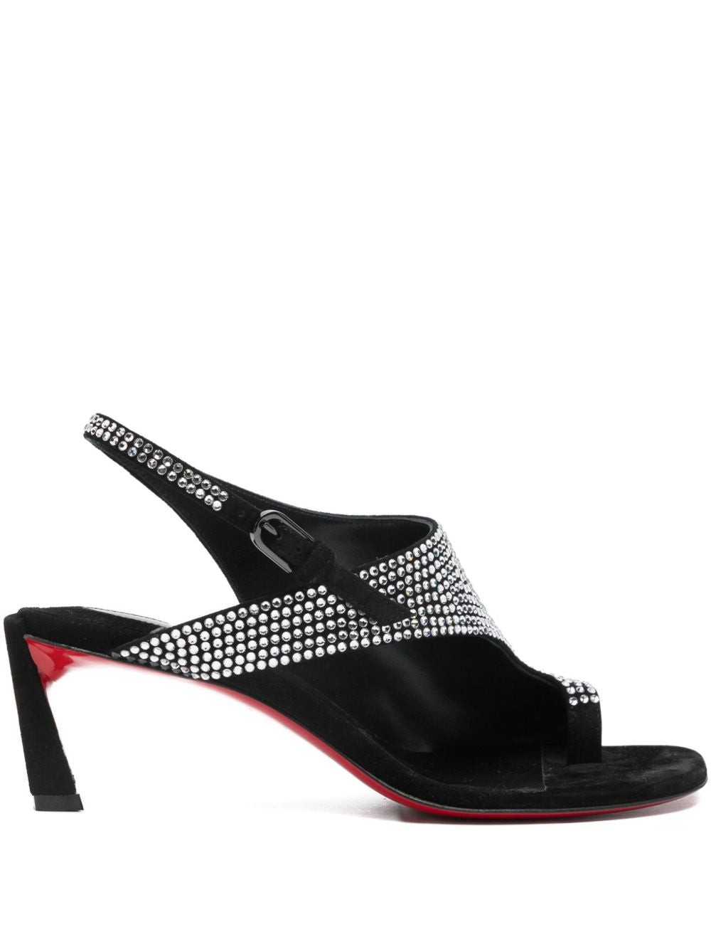 CHRISTIAN LOUBOUTIN Elegant Leather Sandals for Women - FW25