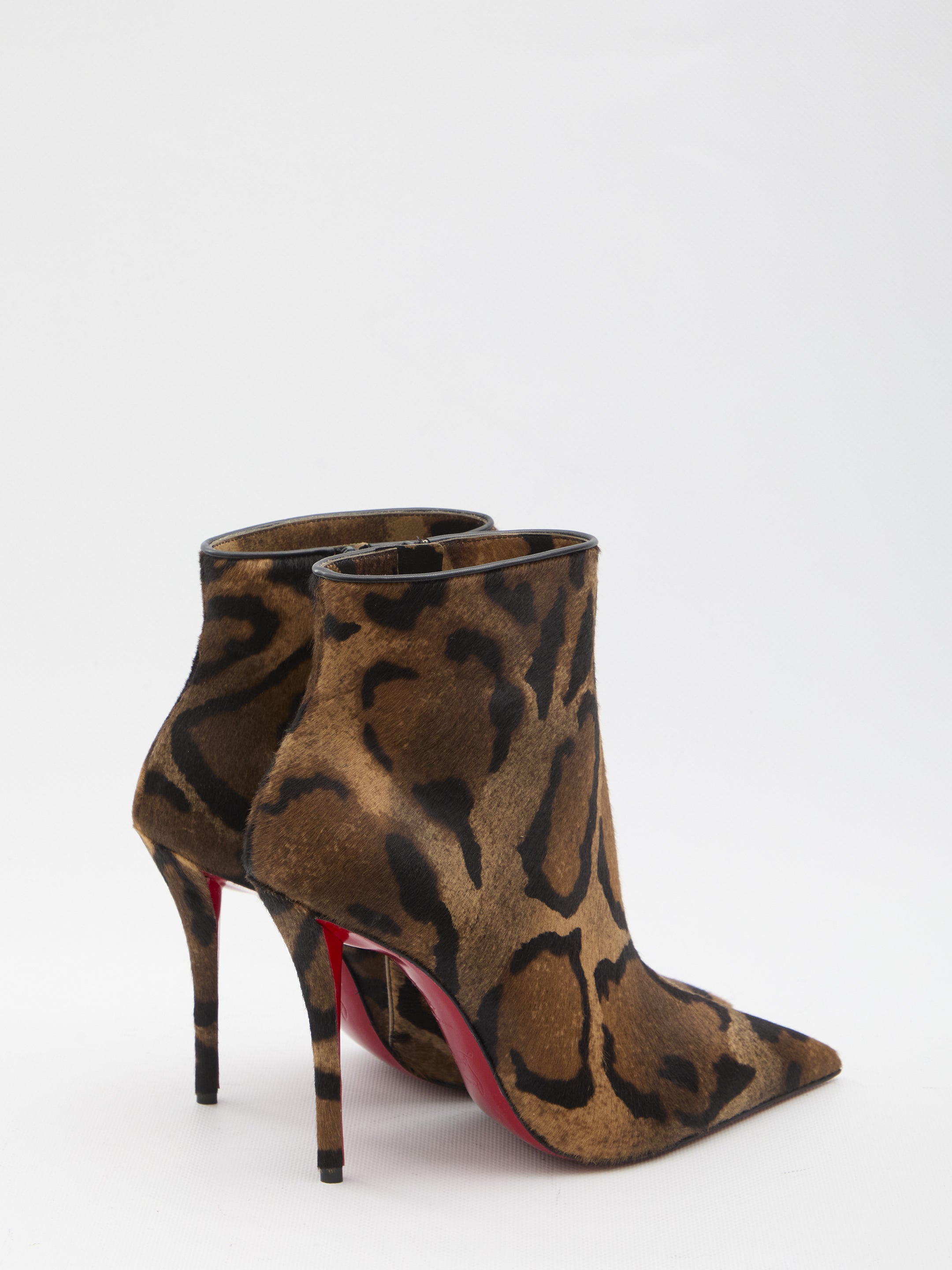 CHRISTIAN LOUBOUTIN Ankle Booties with Tapered Silhouette and Stiletto Heel - Size ITA