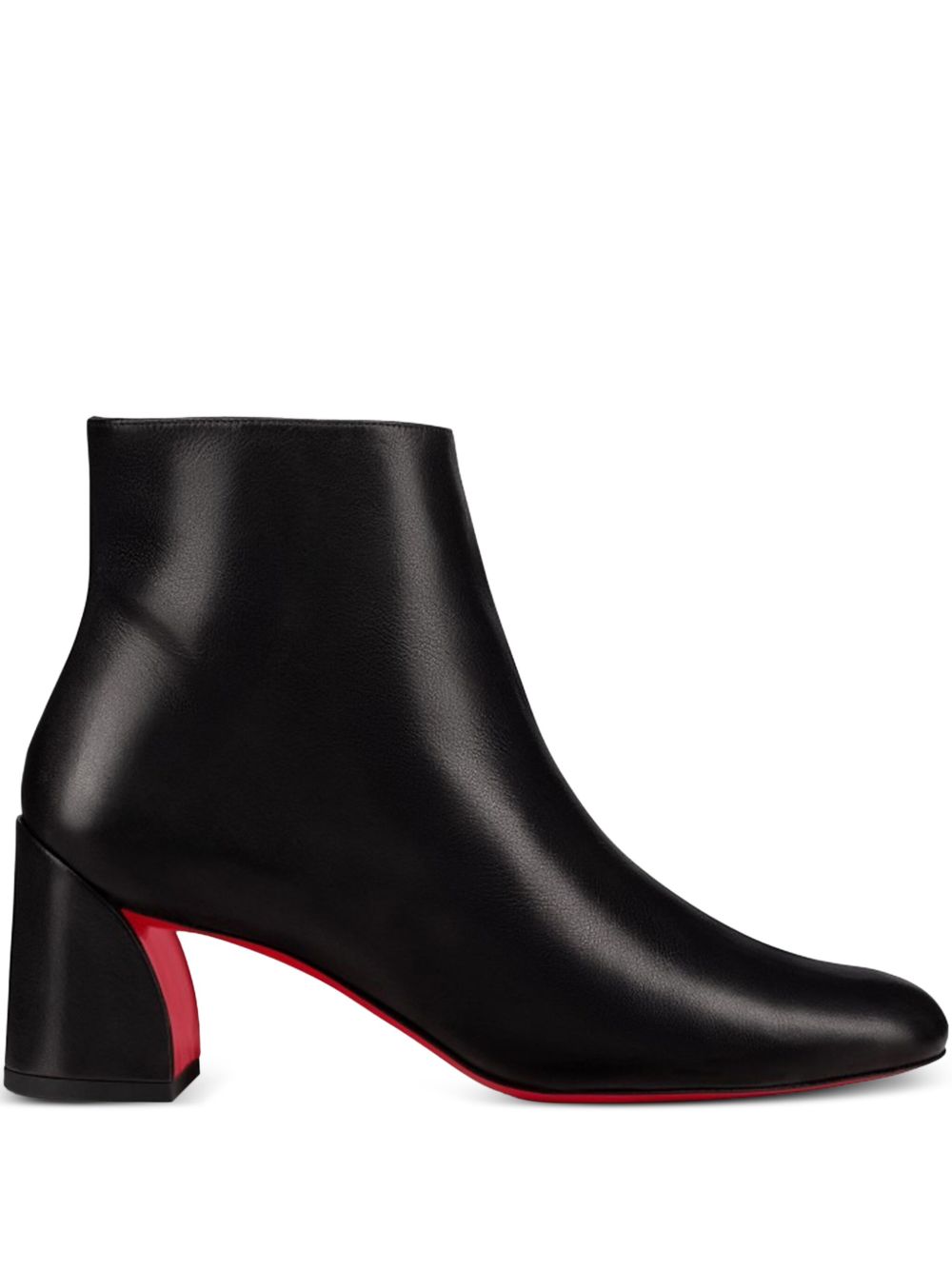 CHRISTIAN LOUBOUTIN Elegant Block Heel Women's Boots