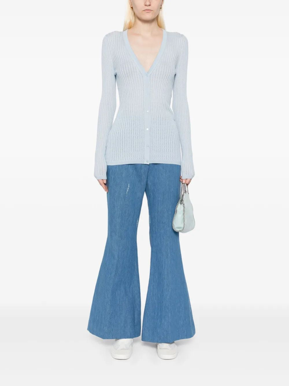 GABRIELA HEARST Flared Marsh Pants in Women's Size