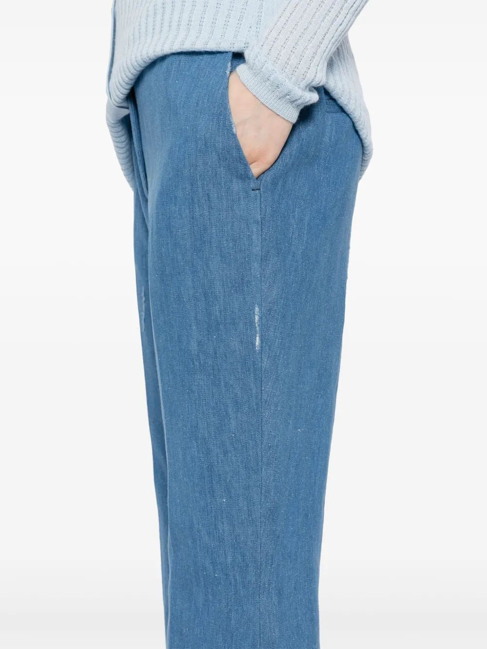GABRIELA HEARST Flared Marsh Pants in Women's Size