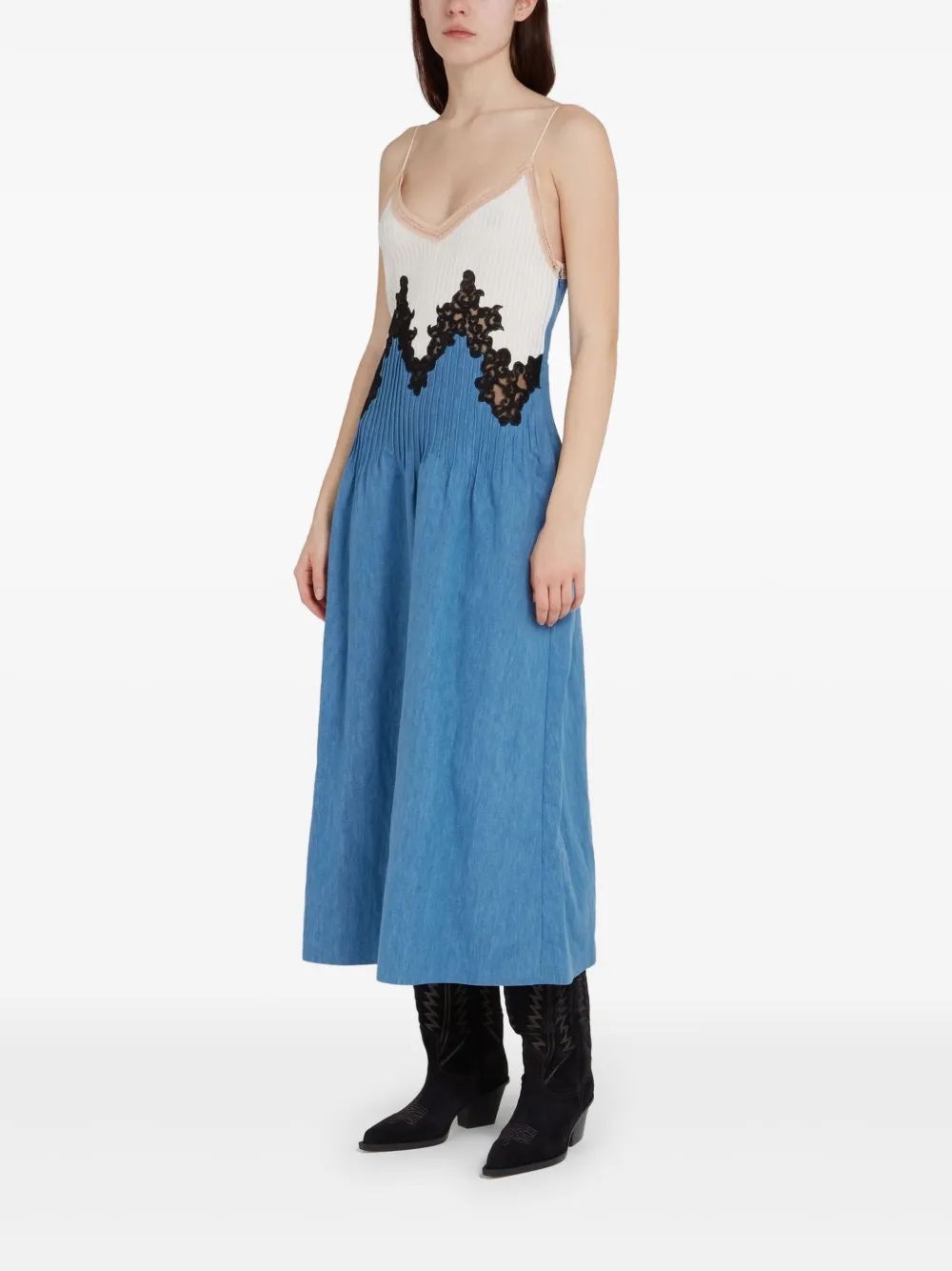 GABRIELA HEARST Althea Long Lace Dress for Women