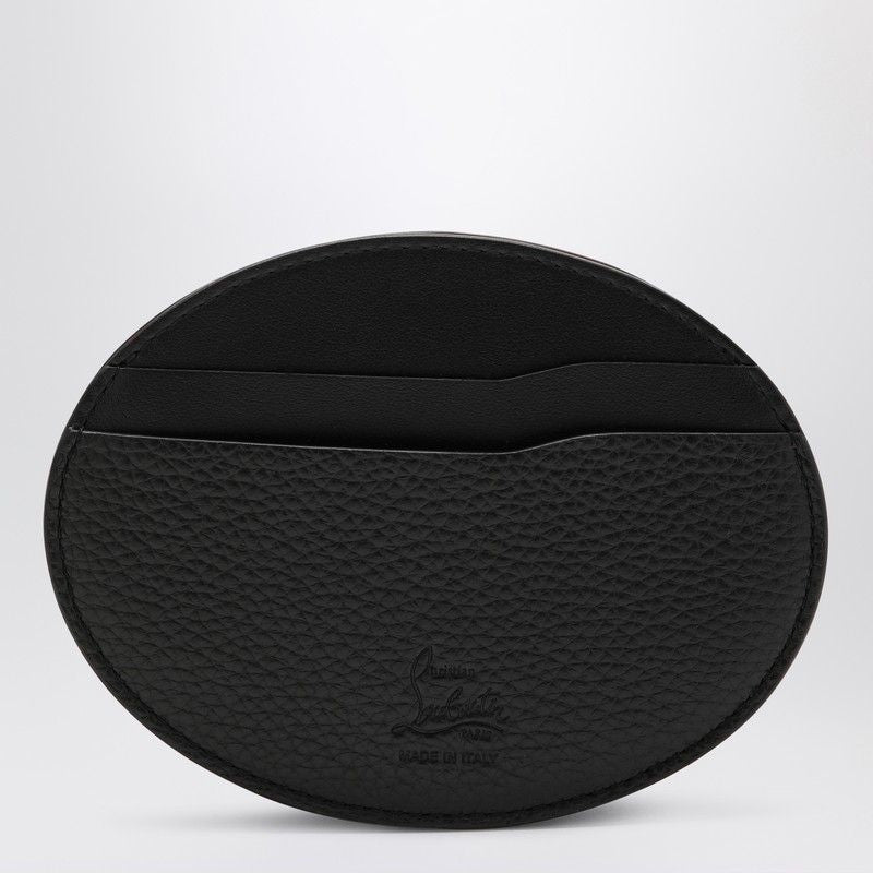 CHRISTIAN LOUBOUTIN Mini Circular Card Holder