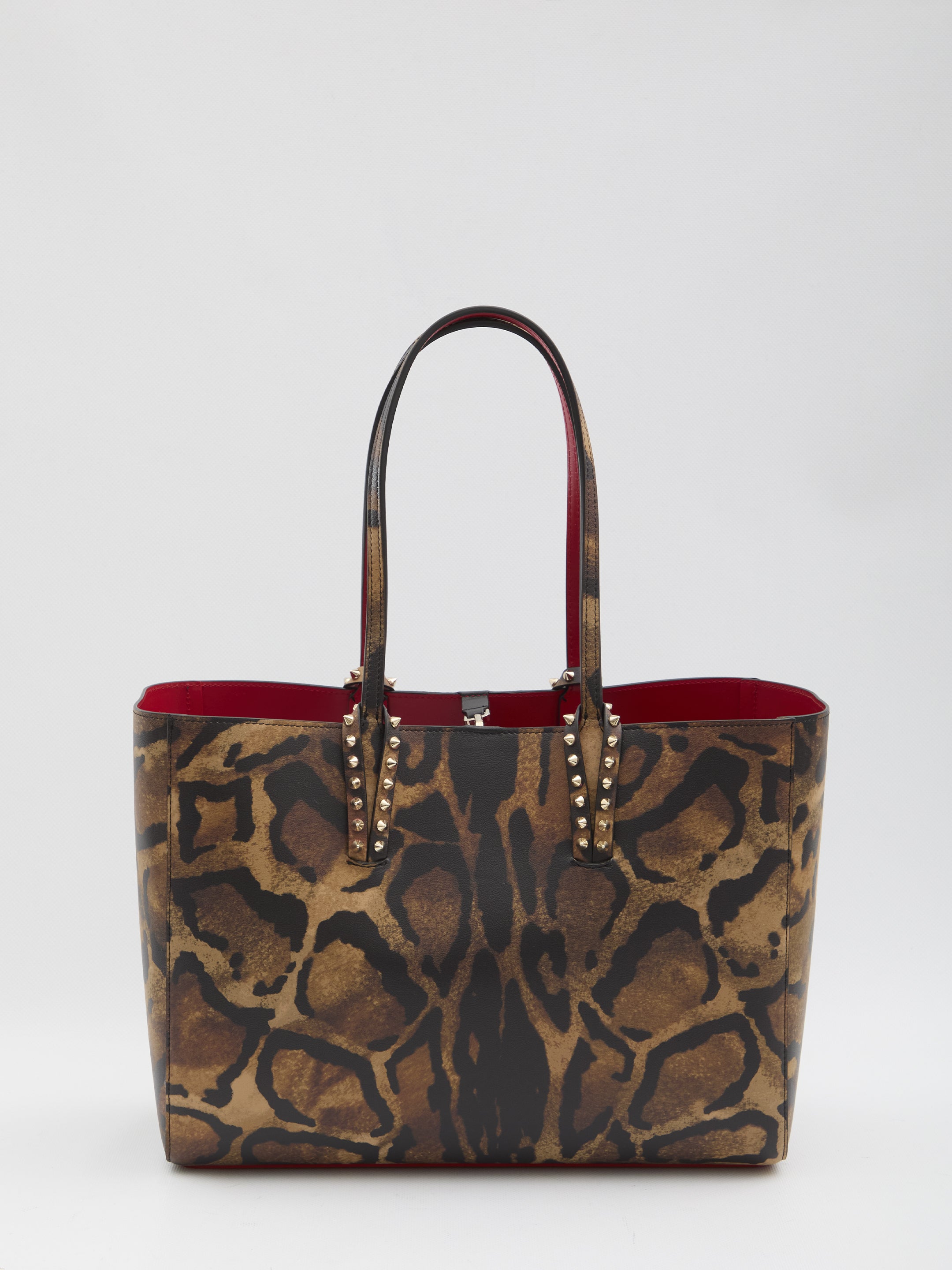 CHRISTIAN LOUBOUTIN Mini Animal-Print Soft Handbag