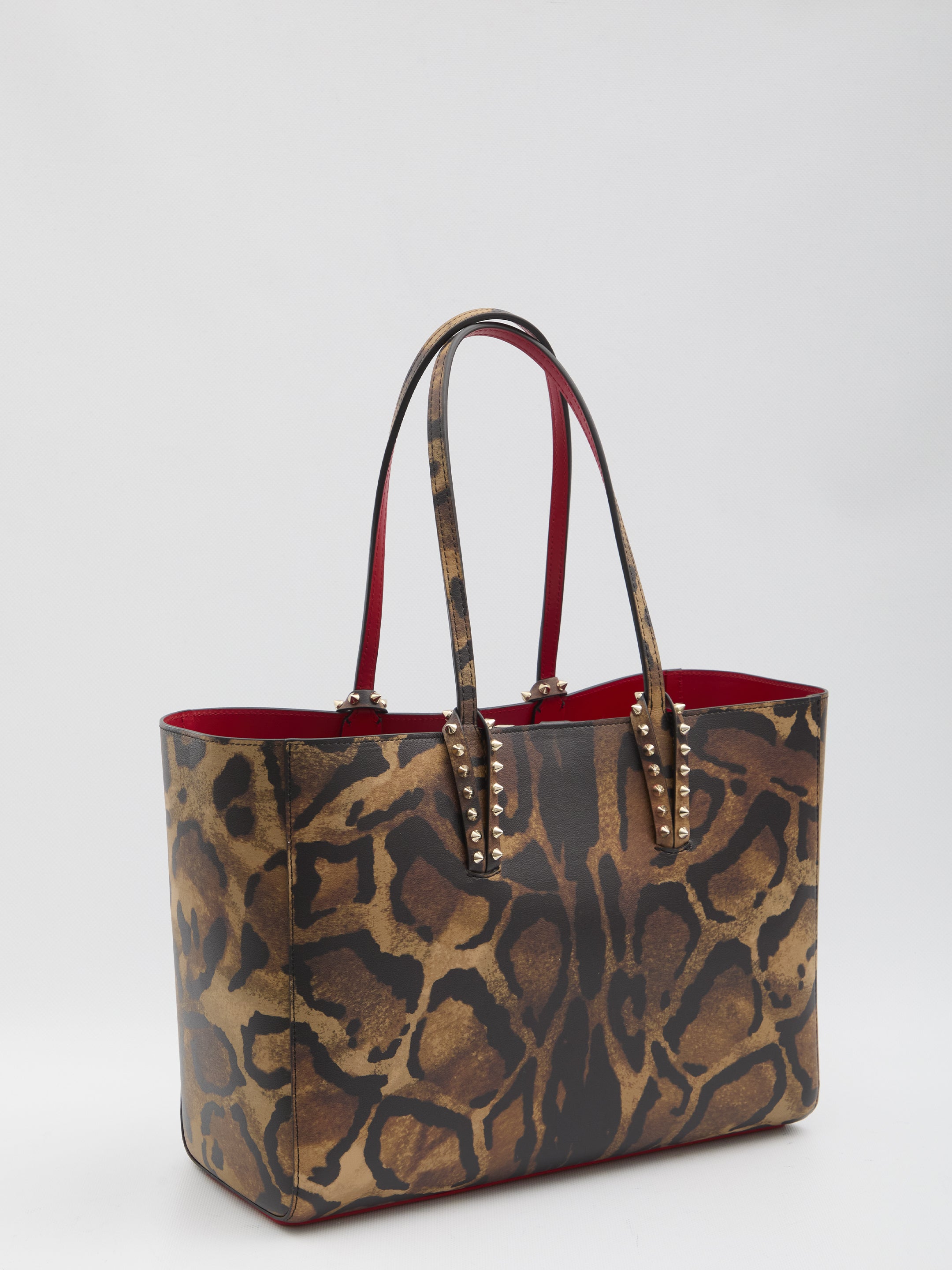 CHRISTIAN LOUBOUTIN Mini Animal-Print Soft Handbag