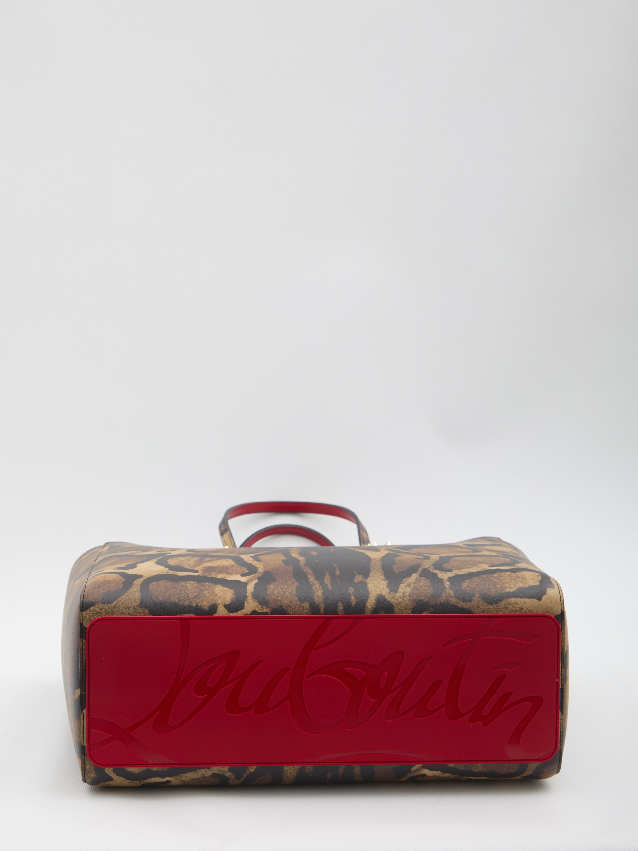 CHRISTIAN LOUBOUTIN Mini Animal-Print Soft Handbag