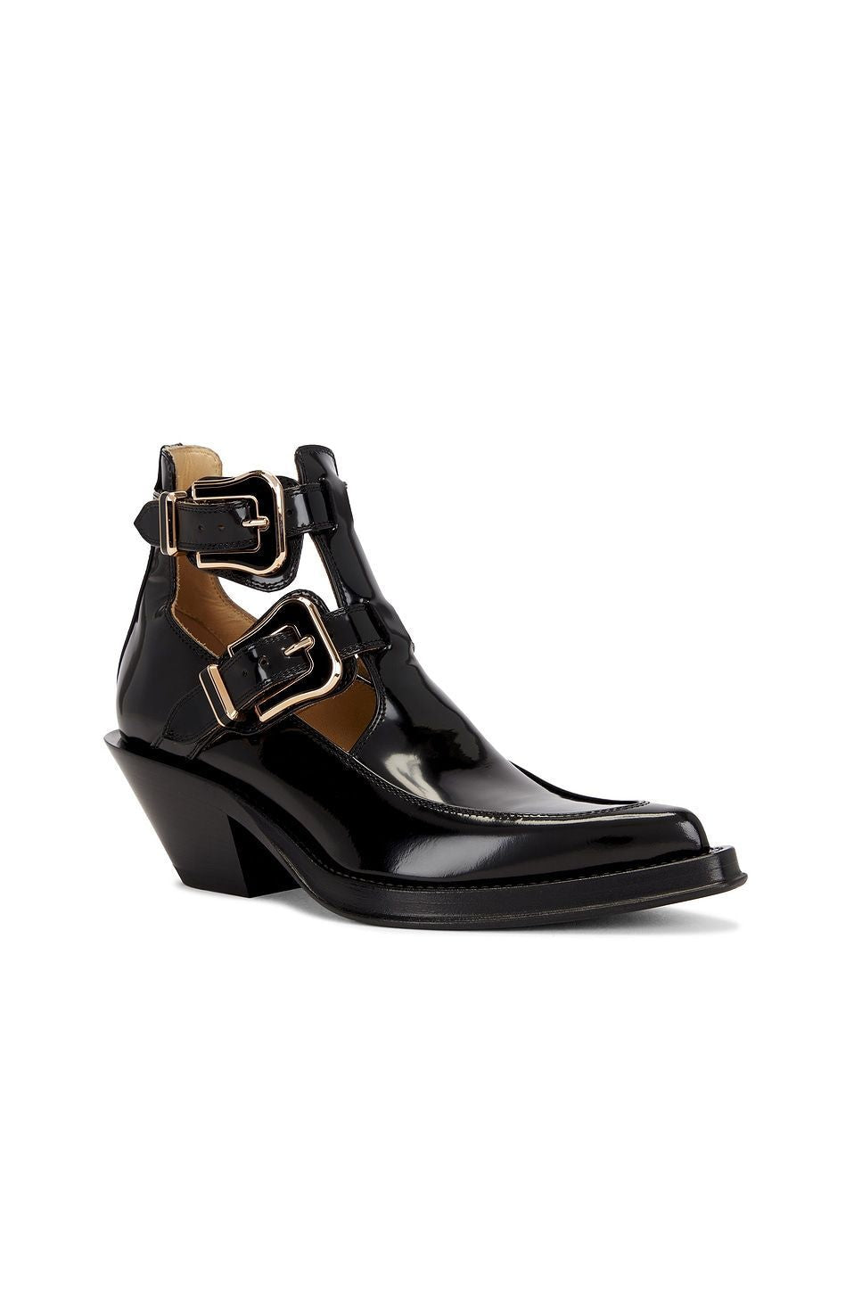 GABRIELA HEARST Classic Double Buckle Ankle Boots for Women