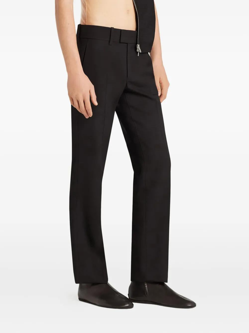COURREGÈS Tailored Wool Trousers for Women