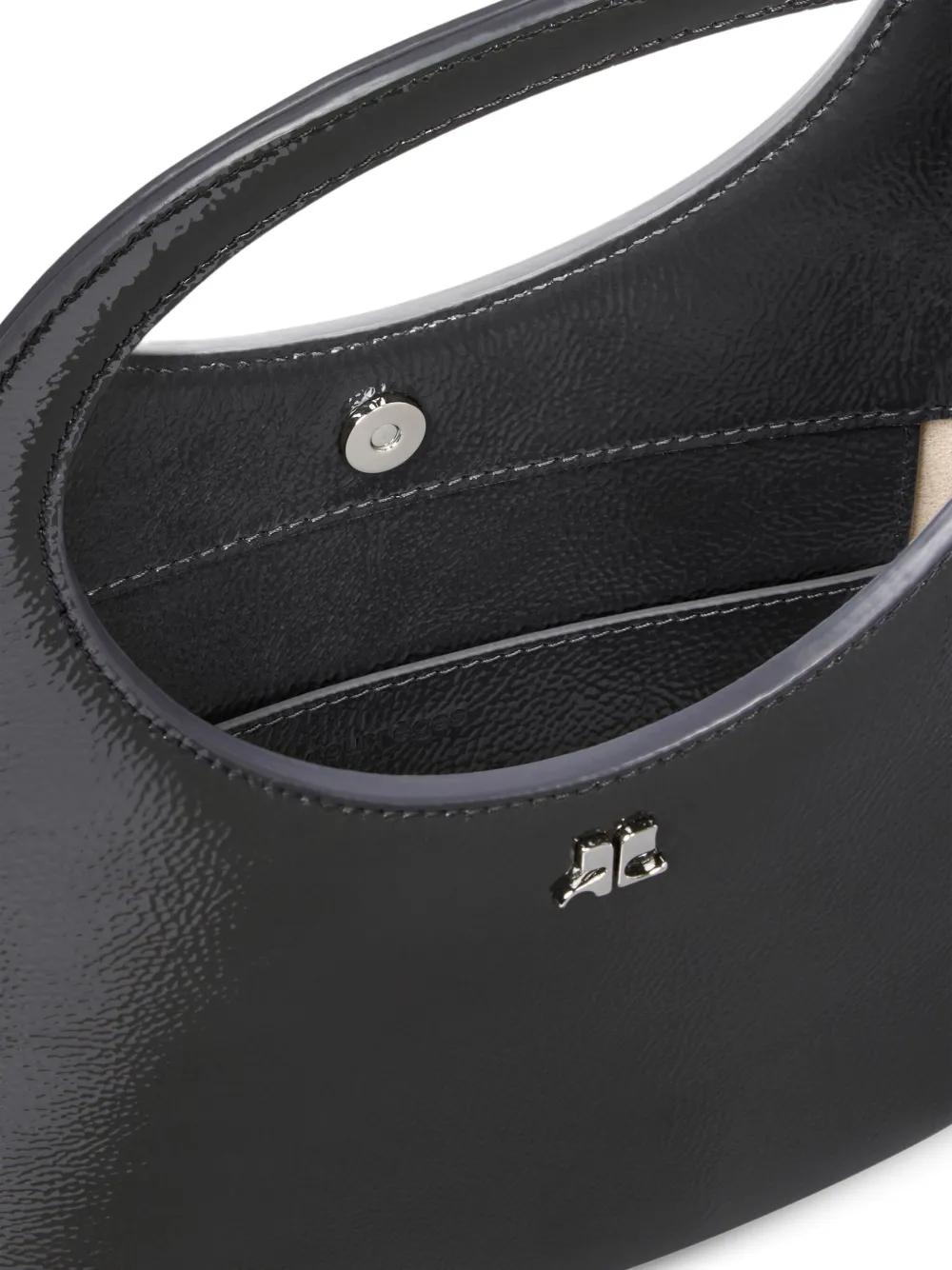 COURREGÈS Curved Vegan Leather Handbag