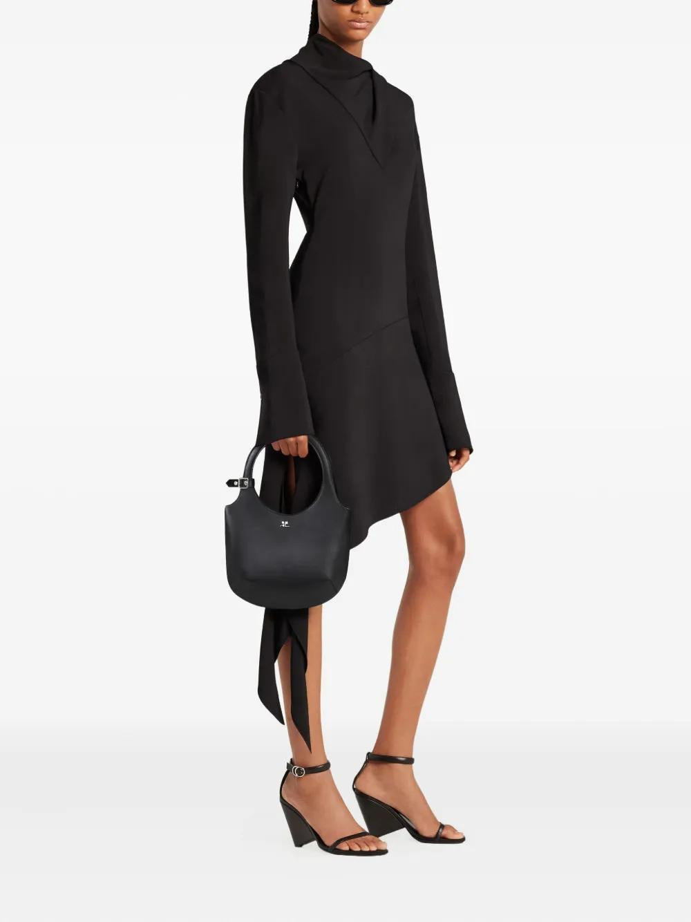 COURREGÈS Holy Leather Mini Shoulder Handbag