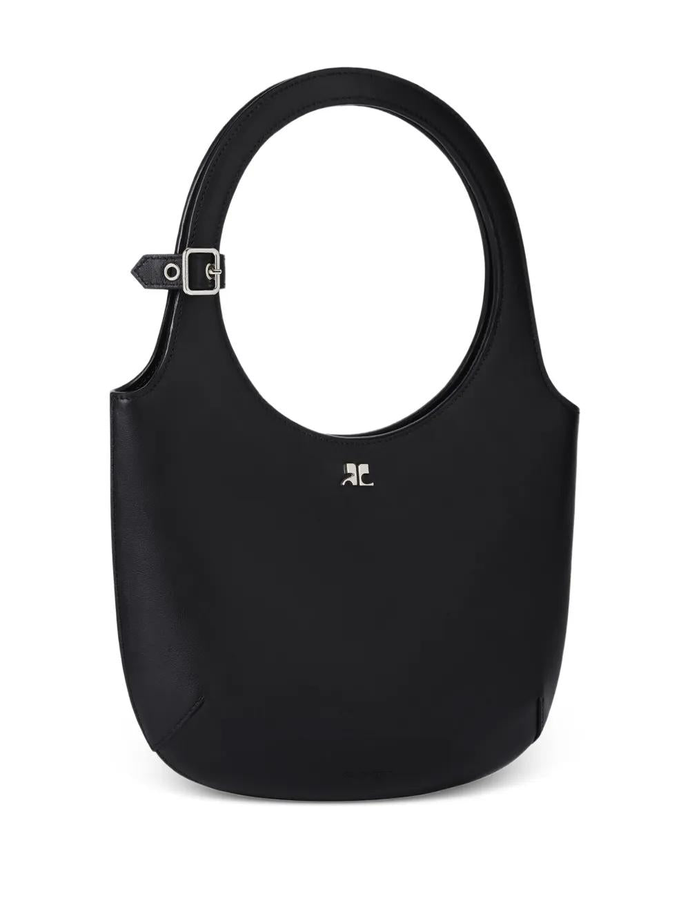 COURREGÈS Holy Leather Mini Shoulder Handbag